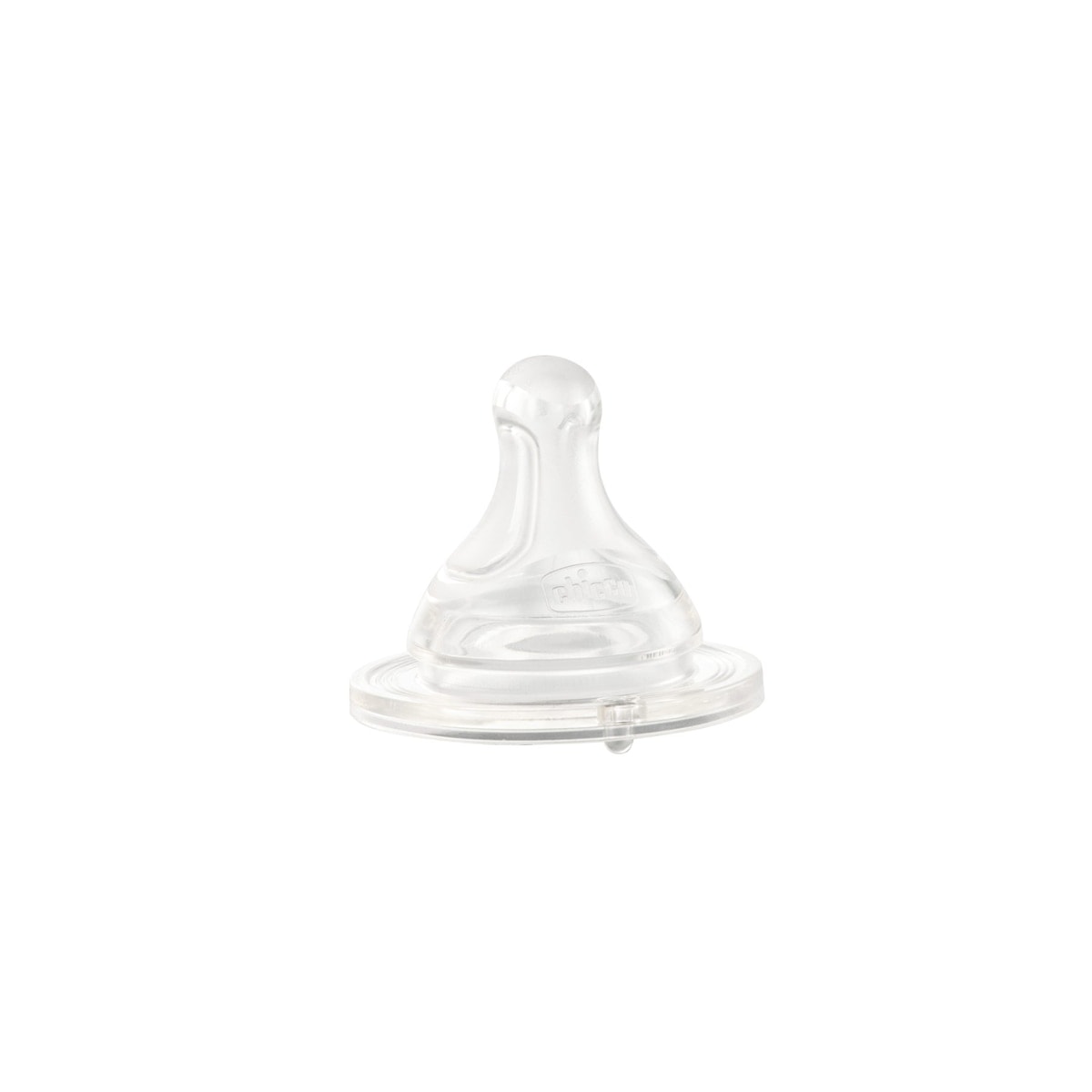 Chicco - Pack de 2 Tetinas Anticólicos Silicona Chicco Physio Flujo Medio (+2 M.) transparente. - Image 1