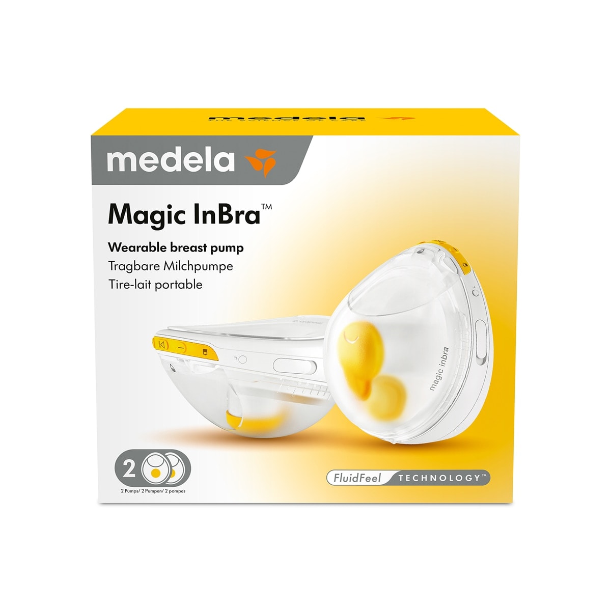 Medela - Sacaleches Eléctrico sin cables Medela Magic In Bra Doble. - Image 1