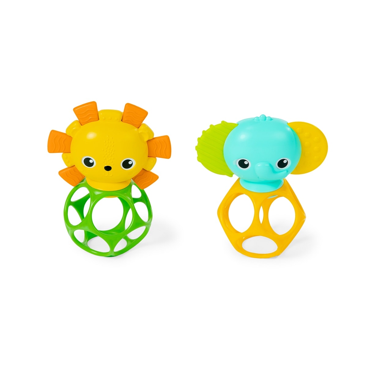 Bright Starts - Pack de 2 mordedores de juguete Bright Starts Oball. - Image 1