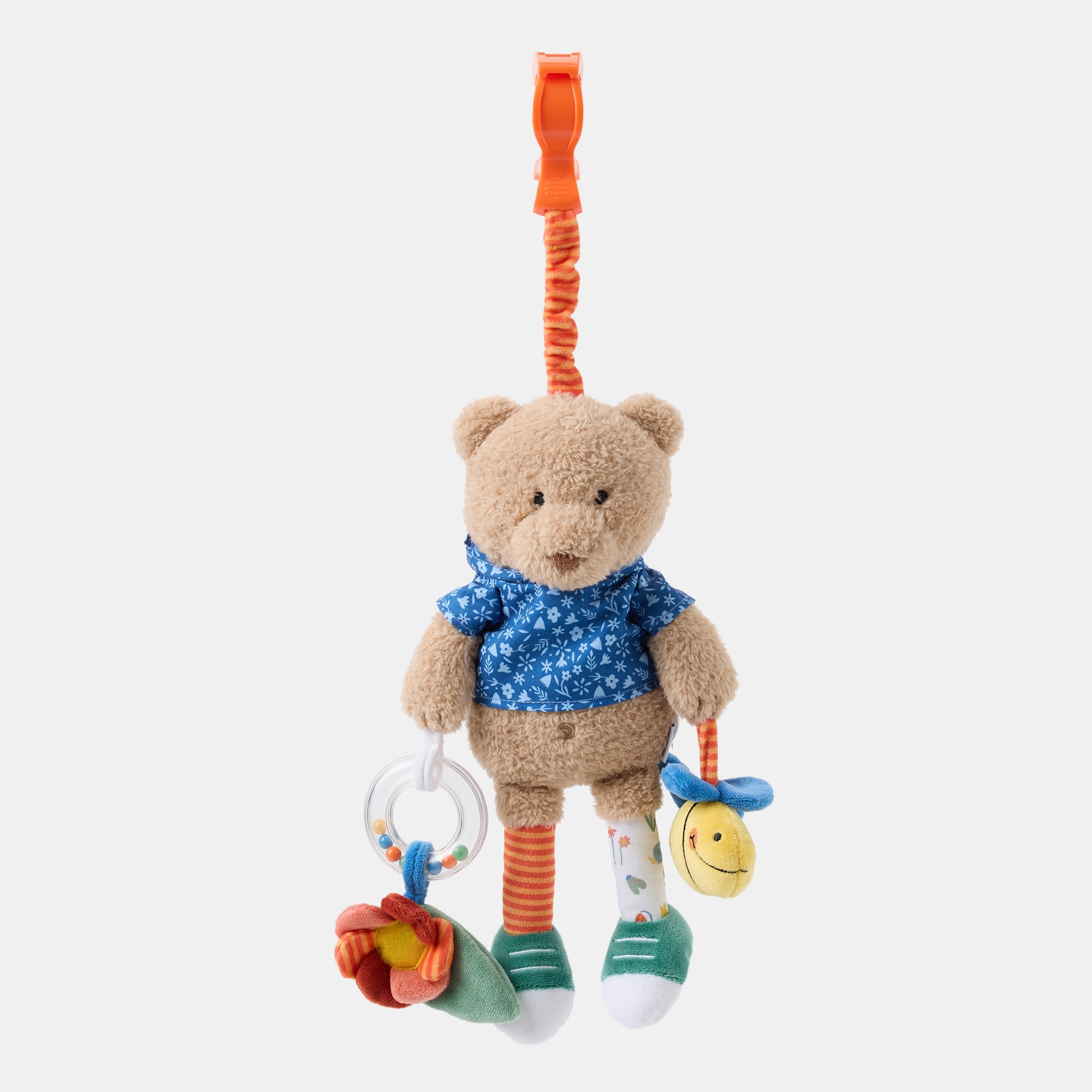 bbest - Sonajero peluche con gancho Bbest - colecc. Oso Juego. - Image 1