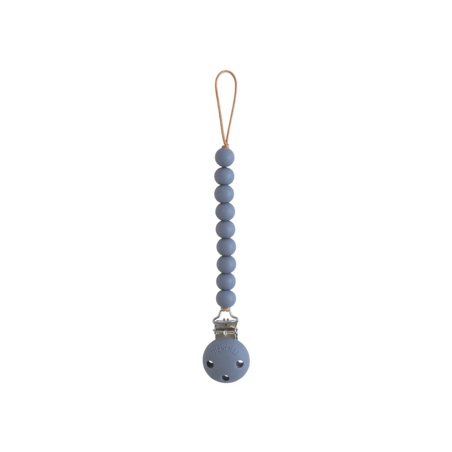 Mushie - Pinza chupete Mushie silicona Halo. - Image 1