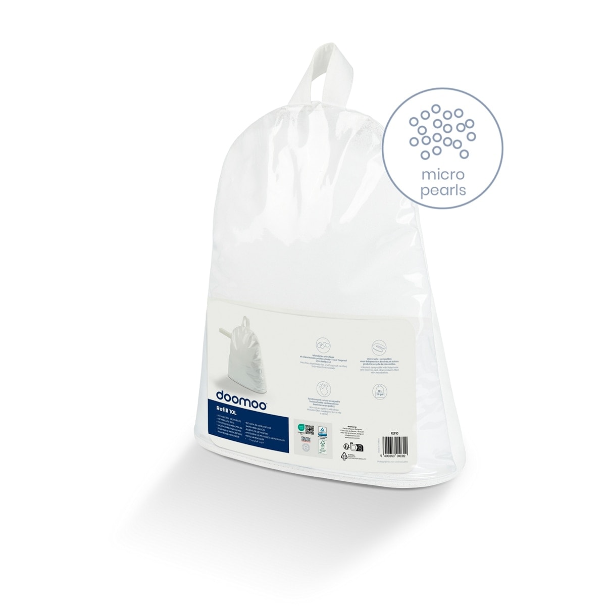 Babymoov - Recambio de microesferas Babymoov Doomoo de 10 litros para cojines de maternidad. - Image 1
