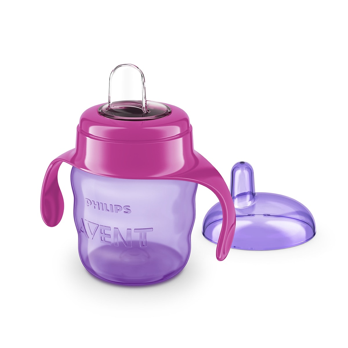 Philips Avent - Taza Antigoteo Philips Avent boquilla silicona (200 ml.) +6 M.. - Image 1