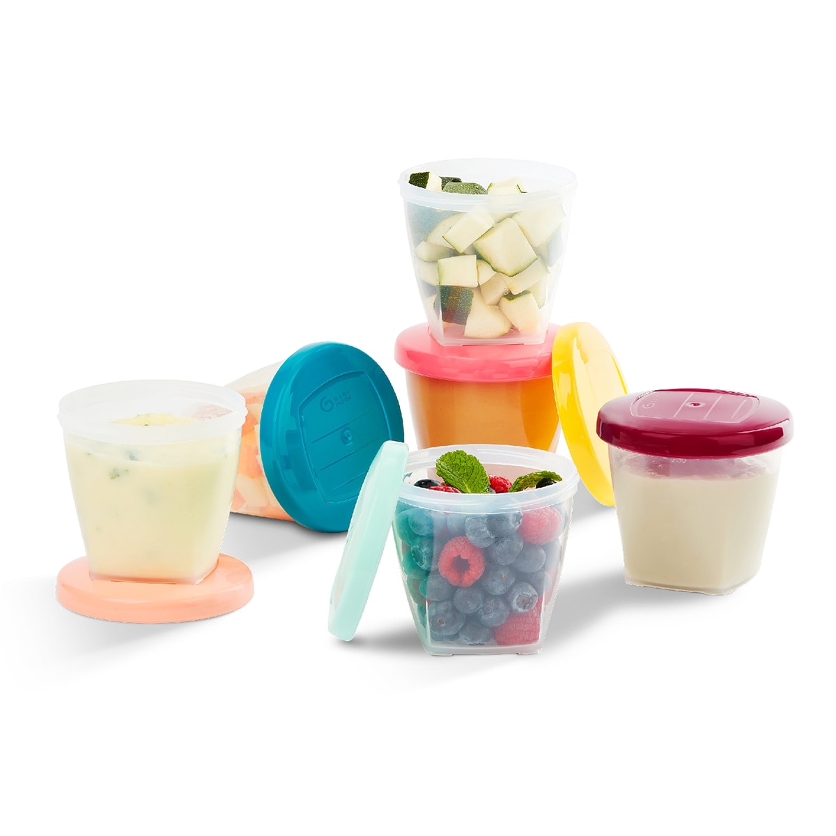 Babymoov - Babymoov Lote de botes de conservación Babybols 6 x 250 ml. - Image 1
