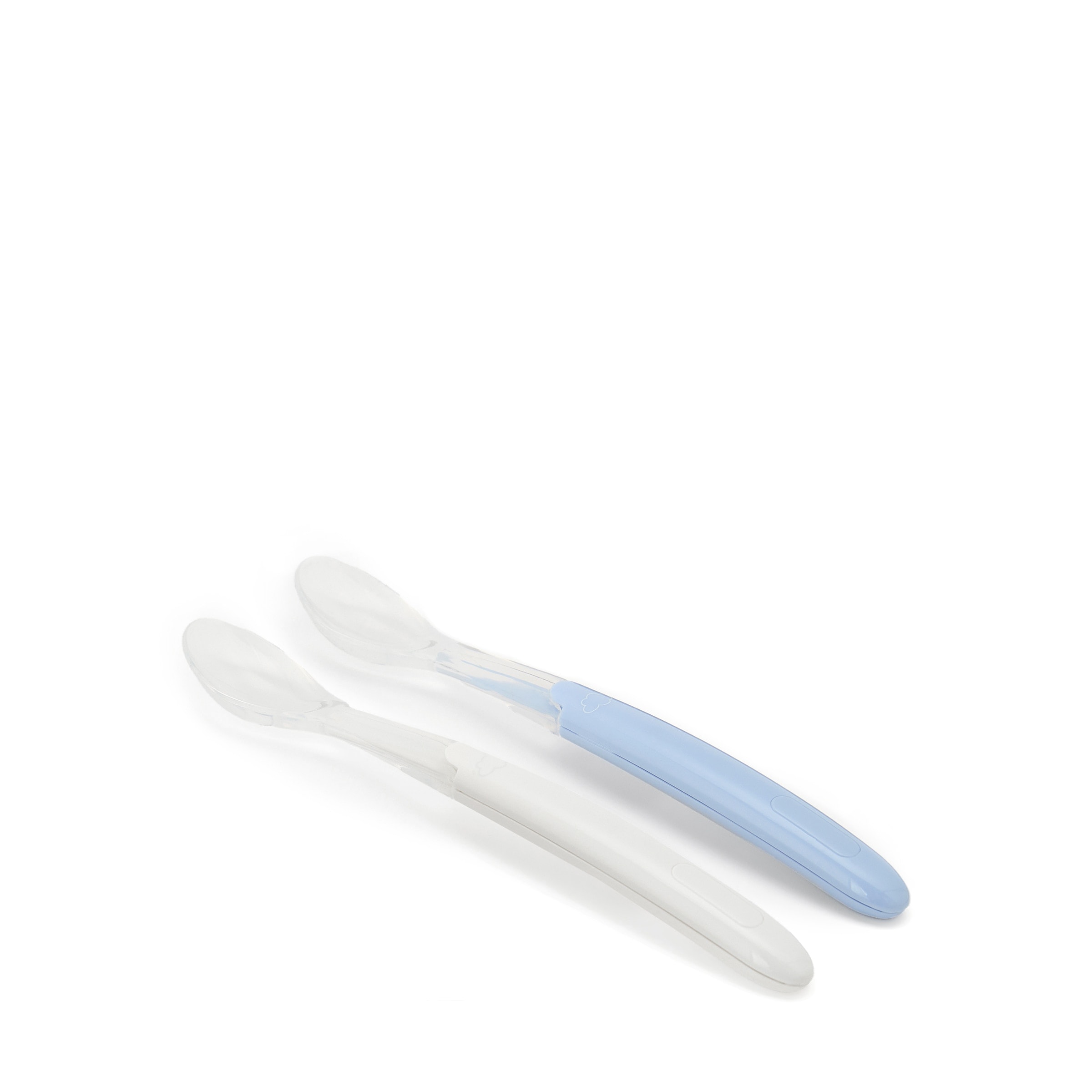 Cotton Juice Baby Home - Cucharas con punta de silicona 2uds Cotton Juice Baby Home. - Image 1