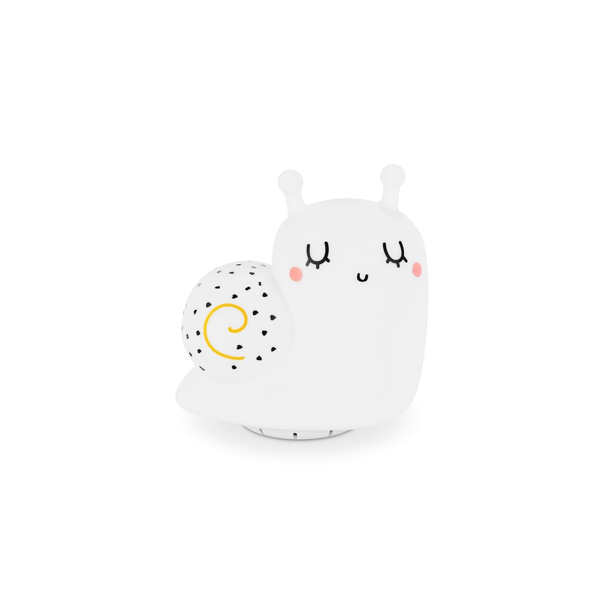 Miniland - Luz Quitamiedos Miniland Cosy Dreamer Caracol Magical de silicona blanco.