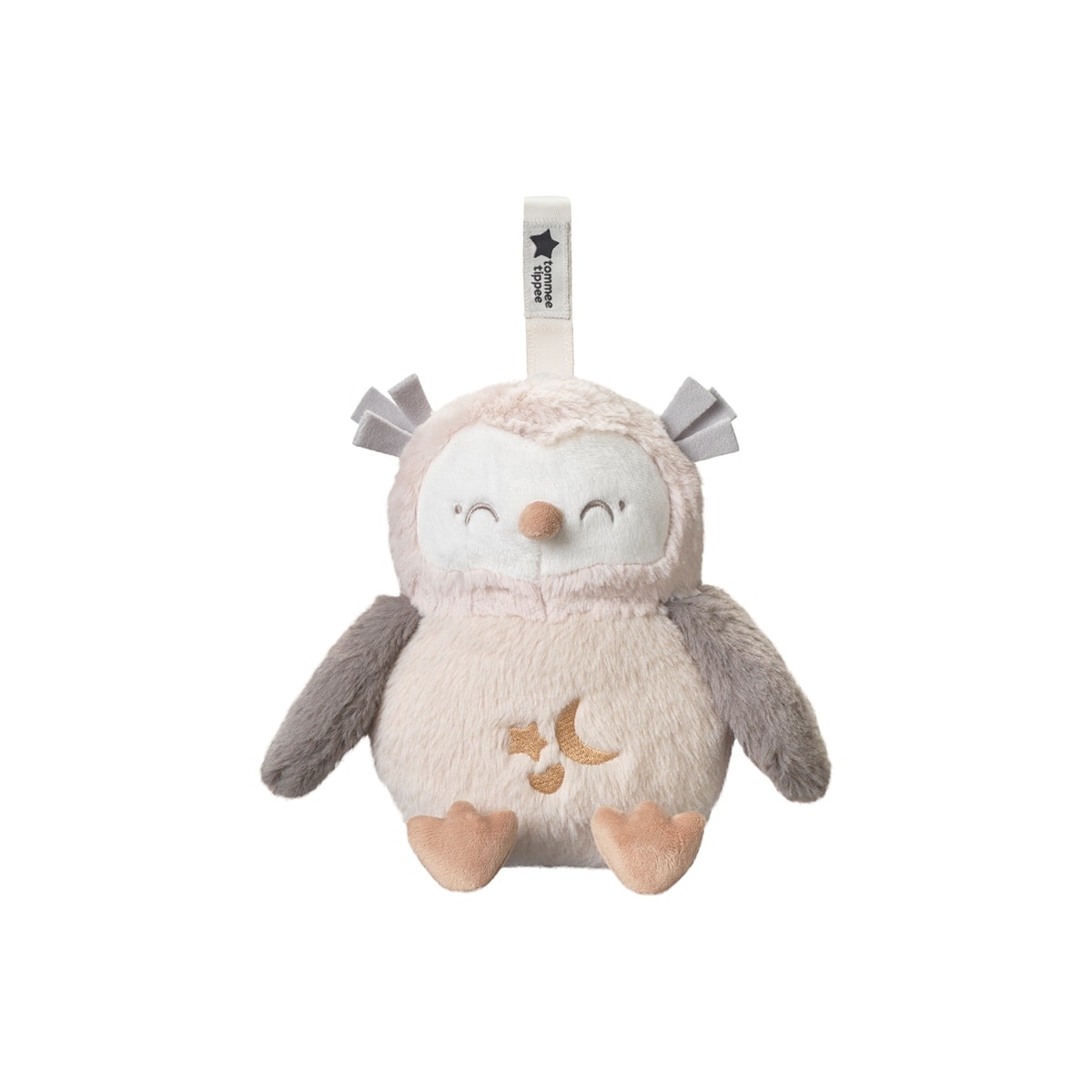 Tommee Tippee - Peluche quitamiedos duermebebés deluxe con Luz nocturna, sonidos y sensor de llanto, Tommee tippee ollie el búho. - Image 1