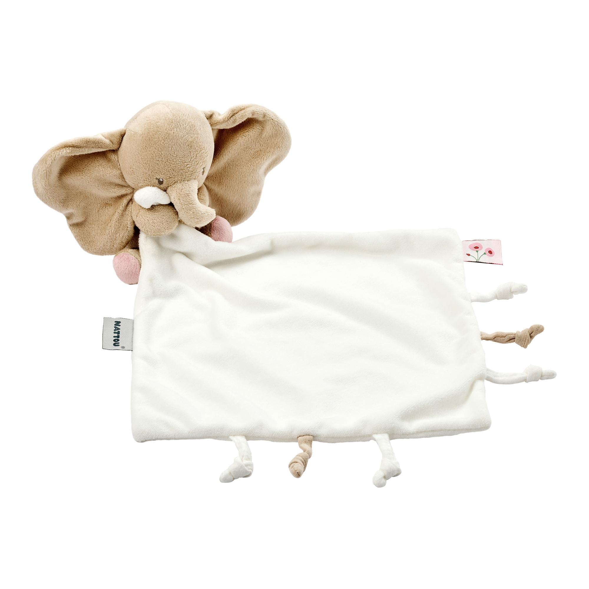 Nattou - Dou dou peluche Nattou elefante colección Fan Fan. - Image 1