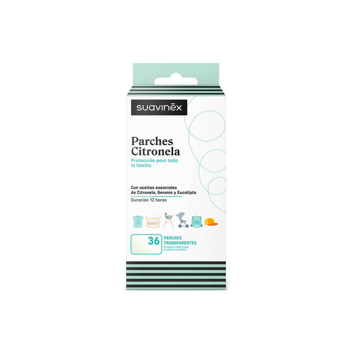 Suavinex - Parches Con Citronella Infantil Suavinex 36unidades. - Image 1