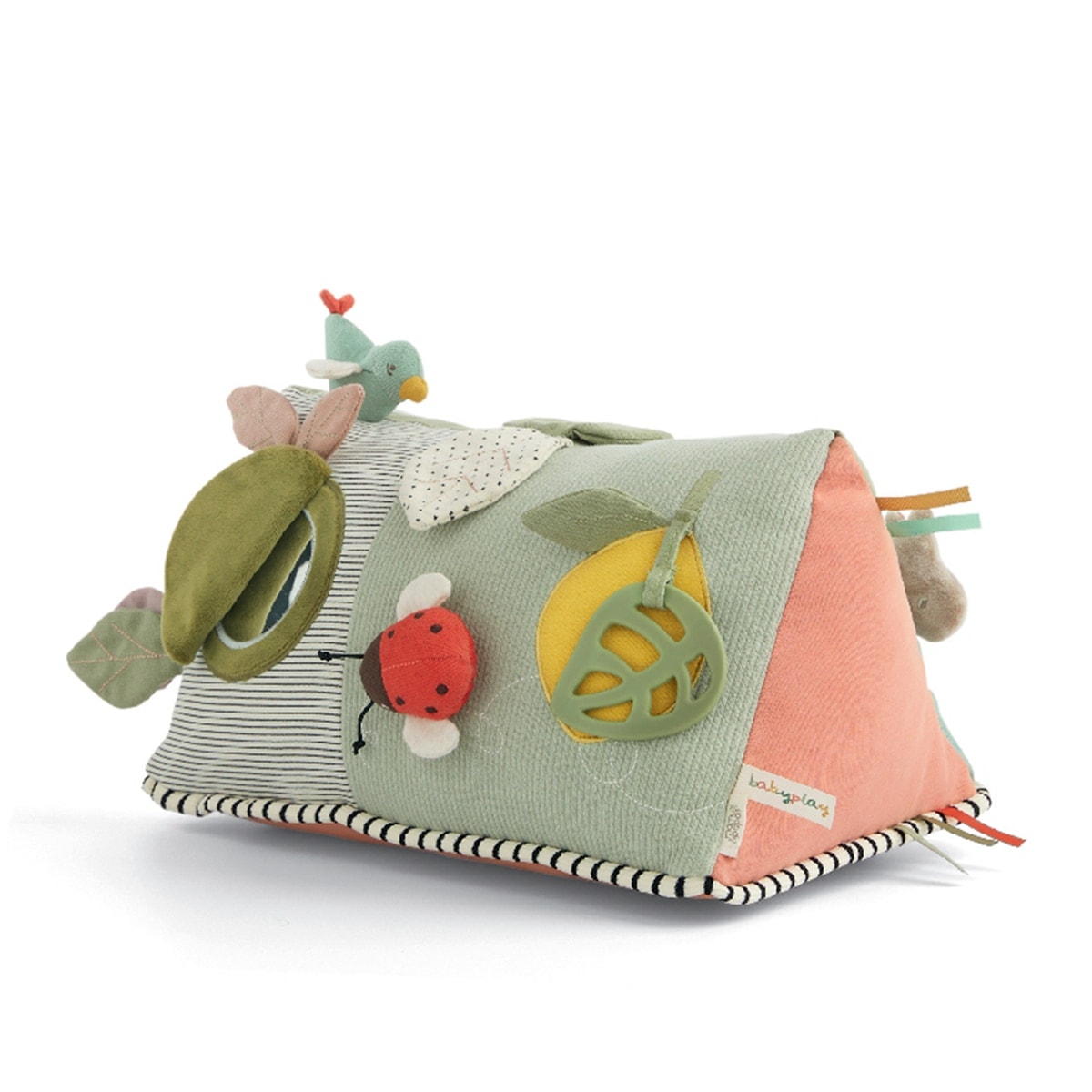 Mamas & Papas - Cojín posicionador de actividades Mamas&papas triangular colección Babyplay. - Image 1