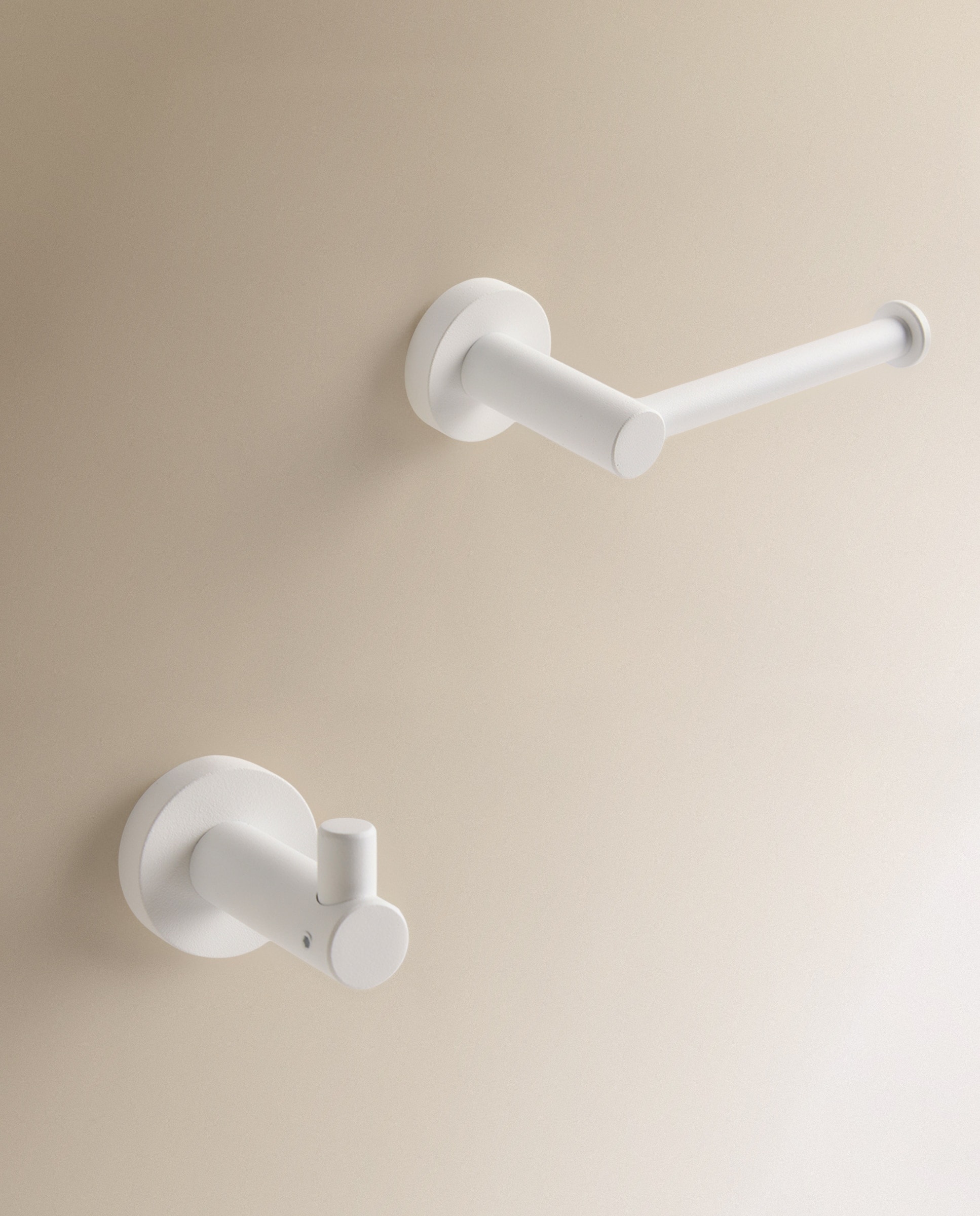 El Corte Inglés - Colección de accesorios de baño Hera blanco El Corte Inglés. - Image 1