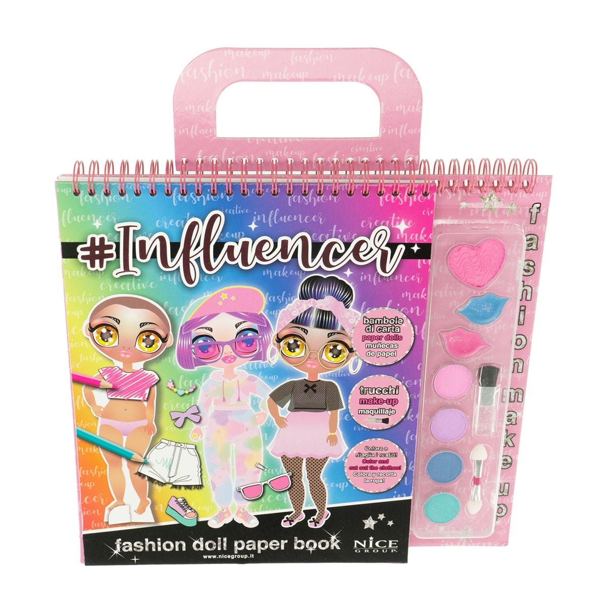NICE - Fashion Doll Libro Maquillaje. - Image 1