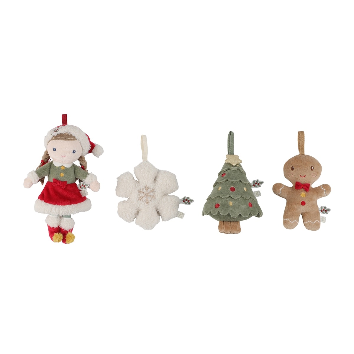 LITTLE DUTCH - Adornos Rosa Árbol Navidad Little Dutch. - Image 1