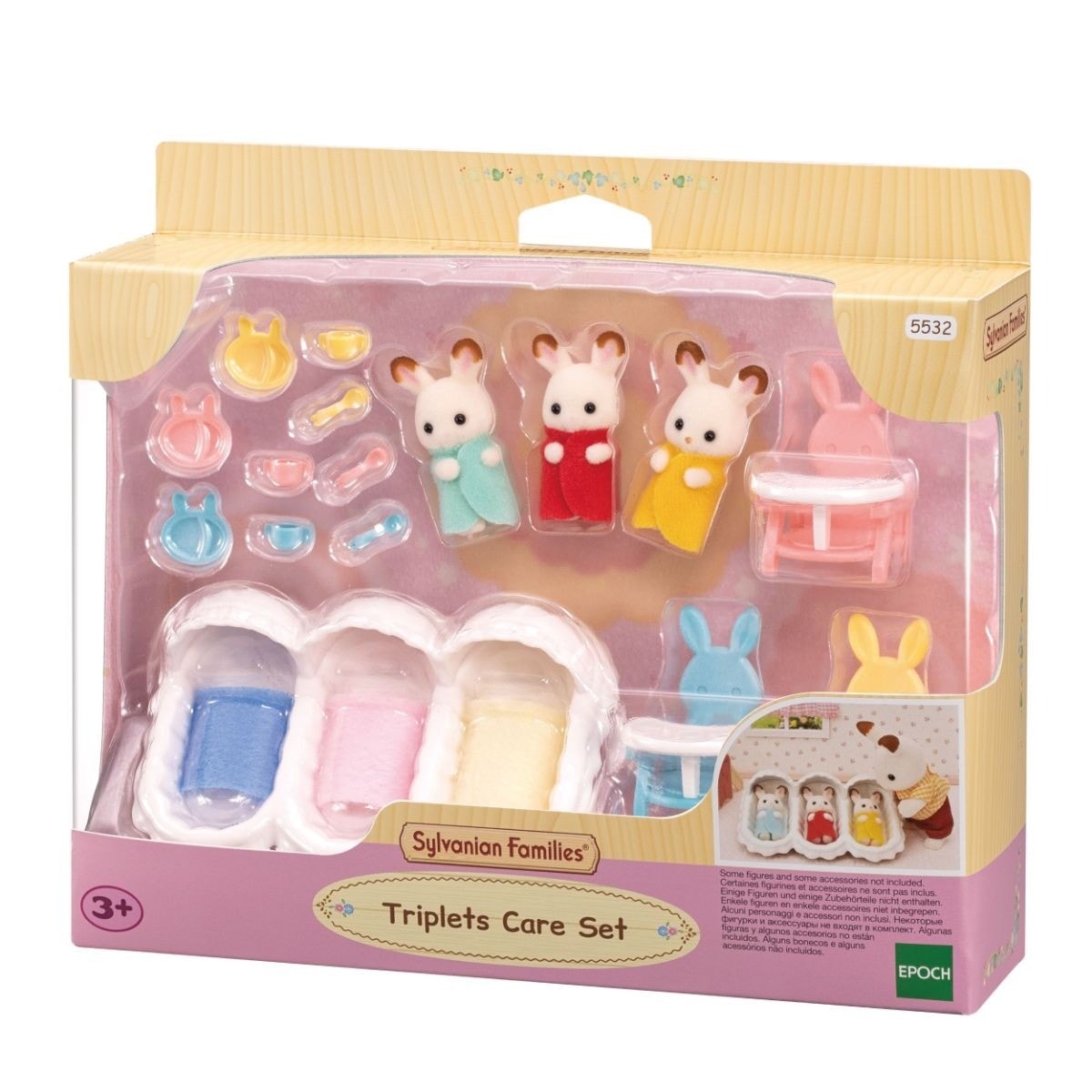 Sylvanian Families - Set habitacion de los trillizos Aldea Sylvanian. - Image 1
