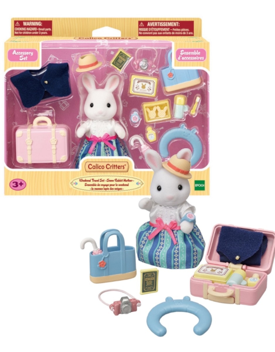 Sylvanian Families - Set viaje de fin de semana Emilia conejo de nieve. - Image 1