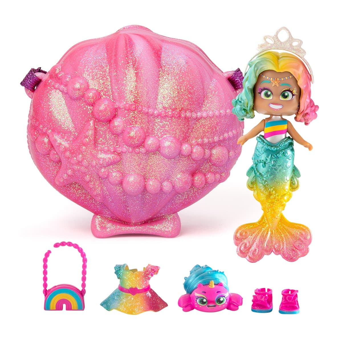KOOKYLOOS - Muñeca KookyLoos- Kooky Mermaids Coral.