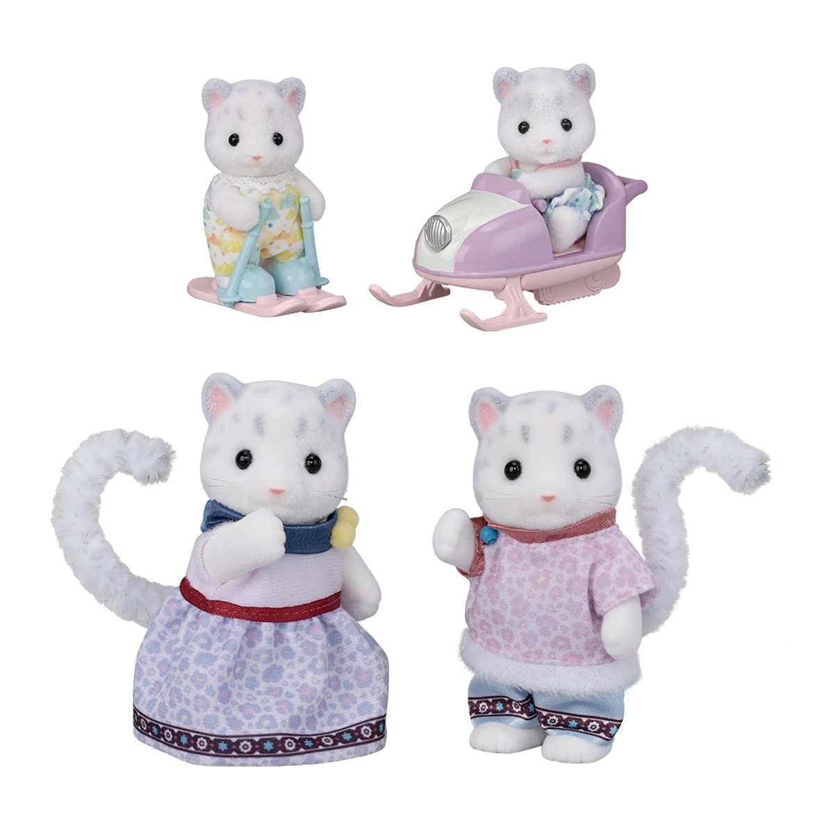 Sylvanian Families - Familia Leopardo de las Nieves Sylvanian Families. - Image 1