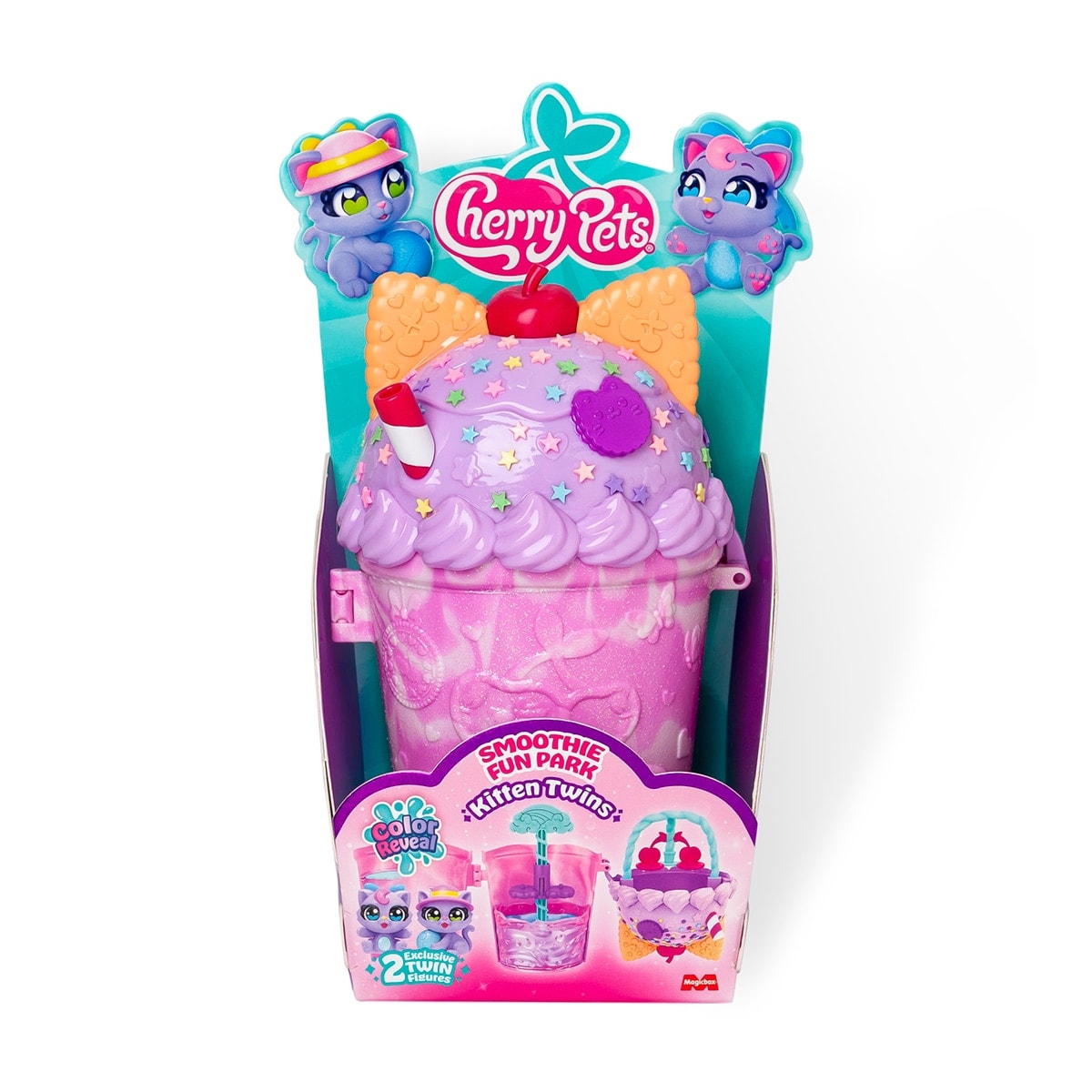 Kitten Twins Smoothie Fun Parks Cherry Pets modelos surtidos - Image 1
