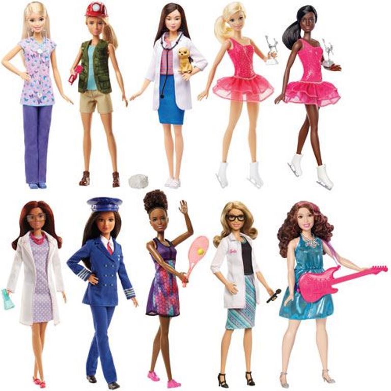 Barbie - Barbie Quiero Ser, surtido de muñecas profesiones con accesorios. - Image 1