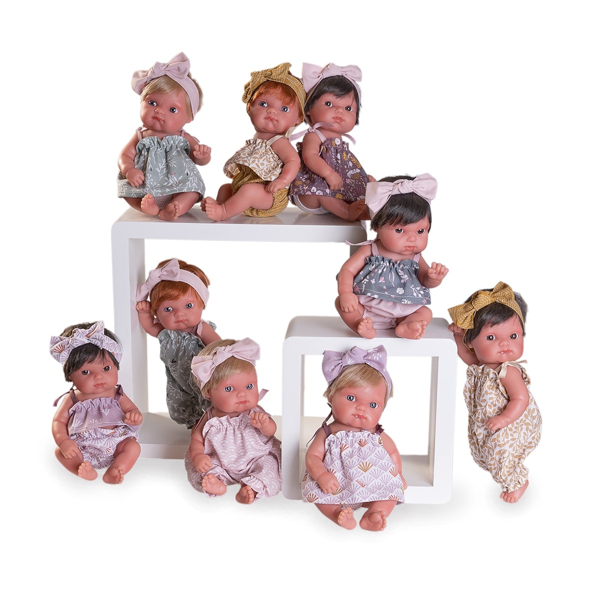 Muñecas Antonio Juan - Boneca Mufly Vestidos de Cores - Artigo Sortido. Envio realizado de forma aleatória. - Image 1