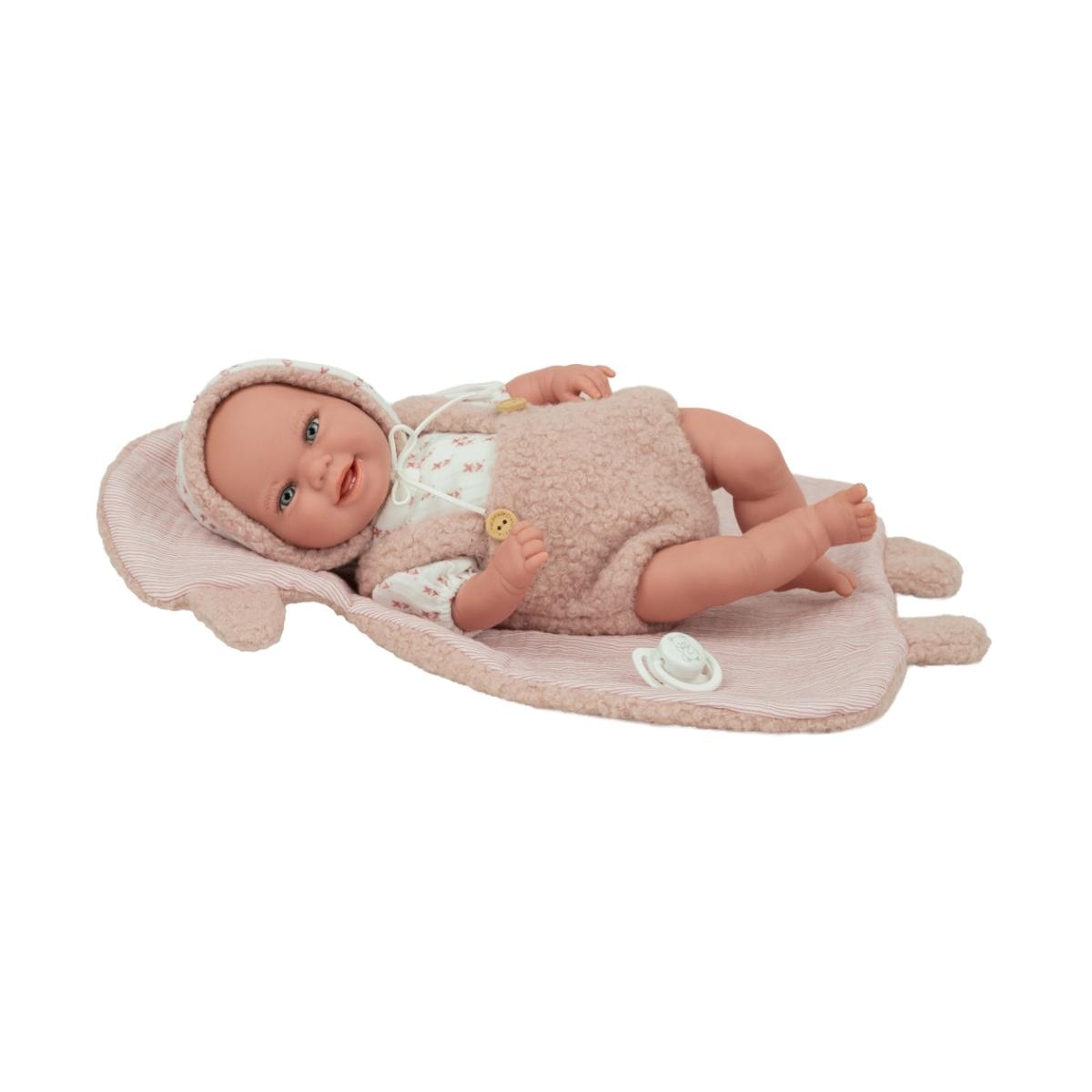 ARIAS - Muñeco con Peso Elegance 35 cm Babyto rosa con manta Arias. - Image 1