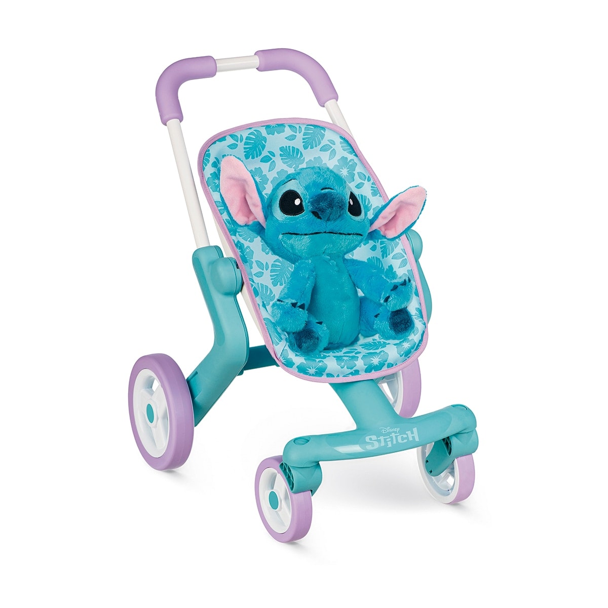 Smoby - Sillita paseo Stitch con peluche 25 cm incluido Smoby. - Image 1