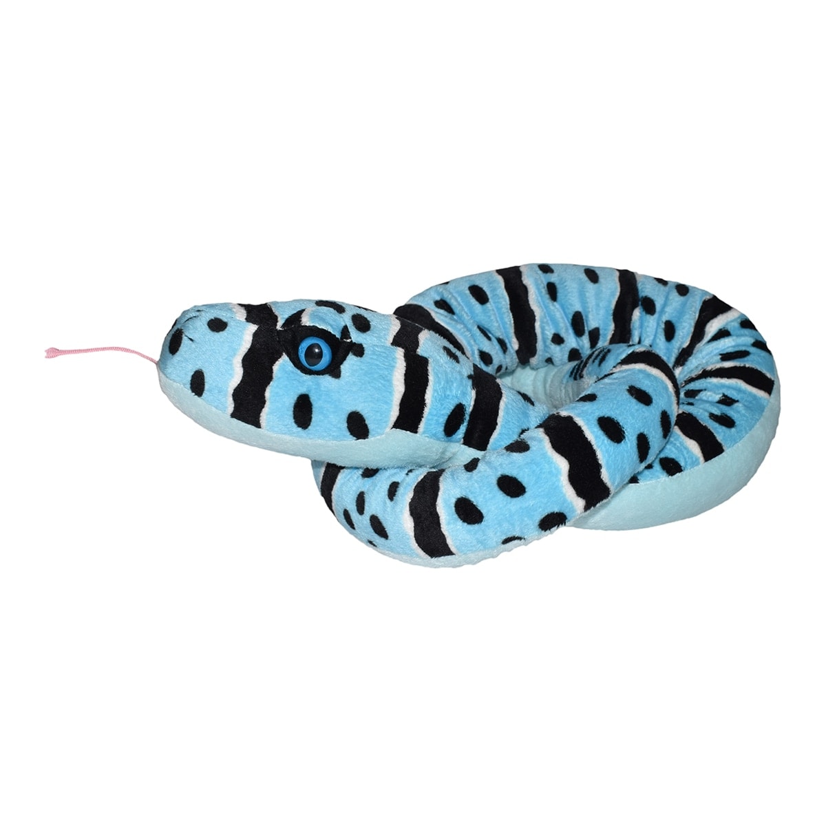 WILD REPUBLIC - Peluche 137 cm Serpiente de cascabel roca azul Wild Republic. - Image 1