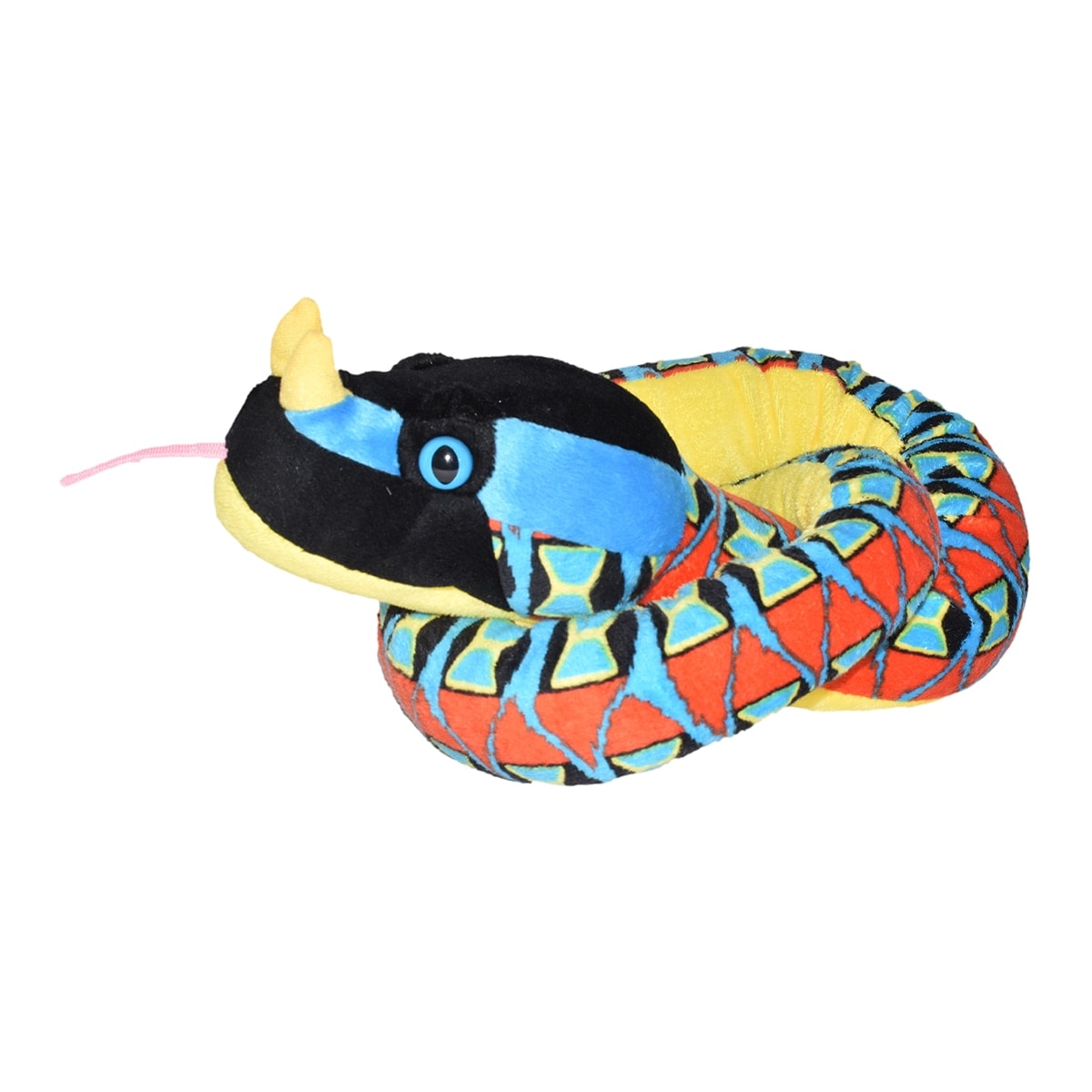 WILD REPUBLIC - Peluche 137 cm Serpiente víbora rino Wild Republic. - Image 1