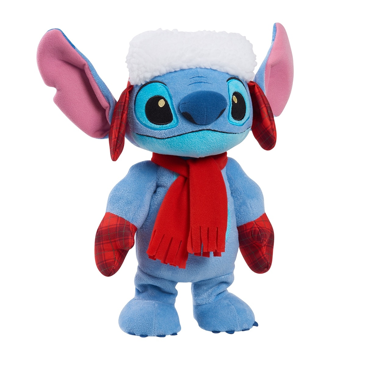 Just Play Products - Peluche interactivo 35 cm Dancing Stitch XMAS Feature Plush Lilo y Stitch Disney Just Play Products. - Image 1