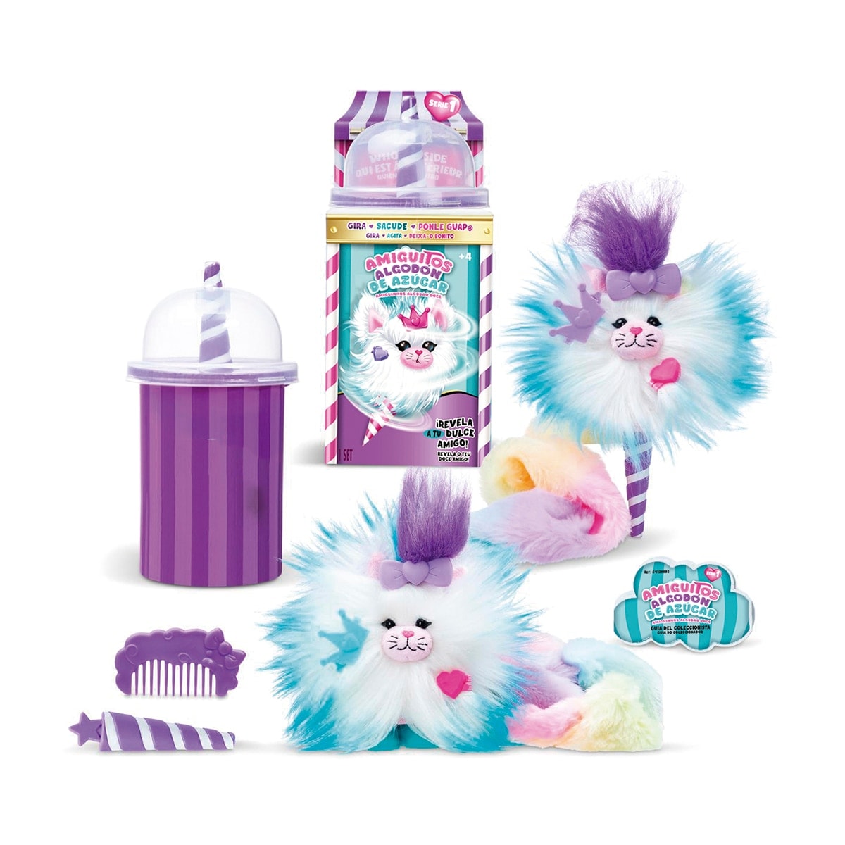 Bizak - Peluche Amiguitos algodón de azúcar Bizak modelos surtidos. - Image 1