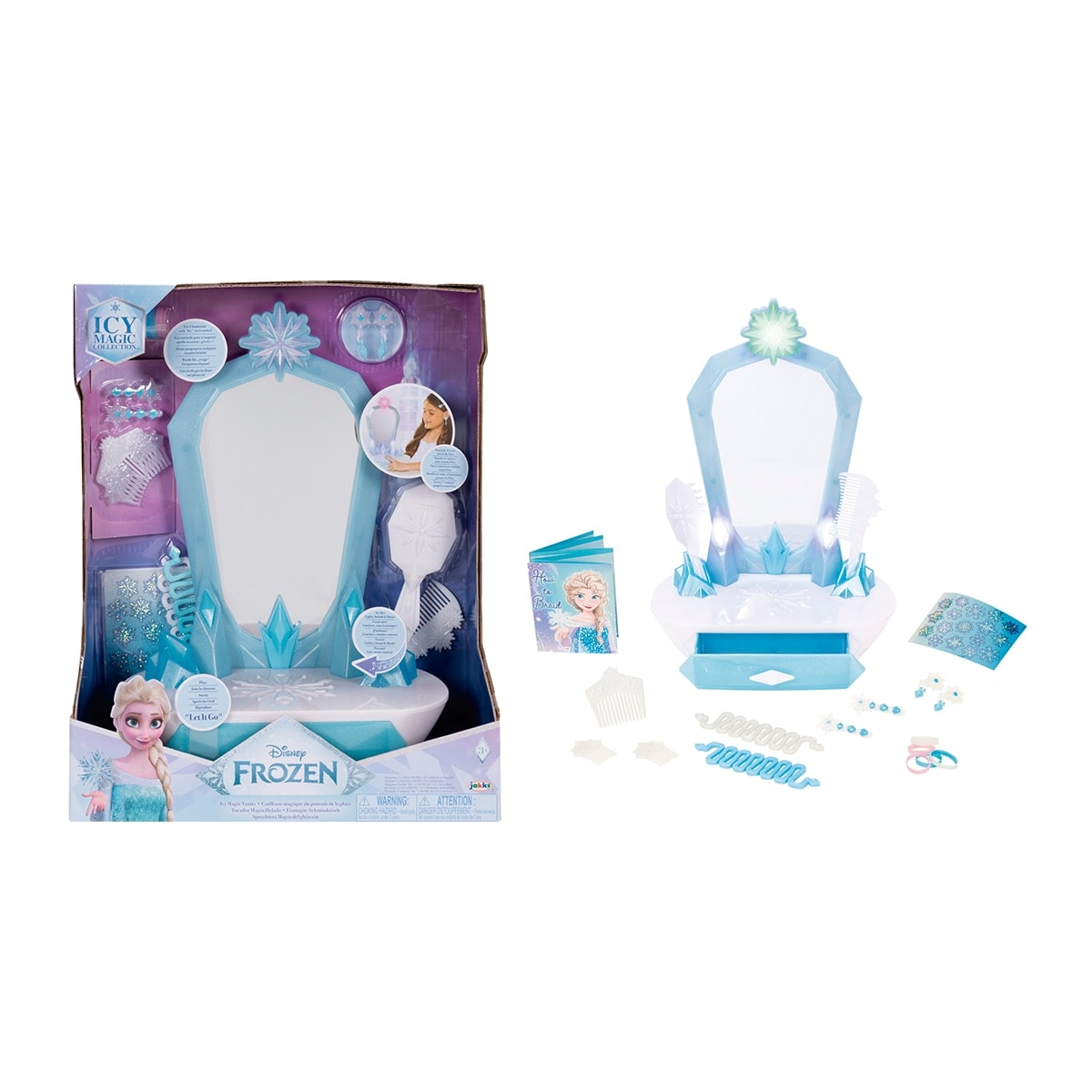 Jakks Pacific - Tocador Musical con Luces, Sonidos y Accesorios Disney Frozen Jakks Pacific. - Image 1