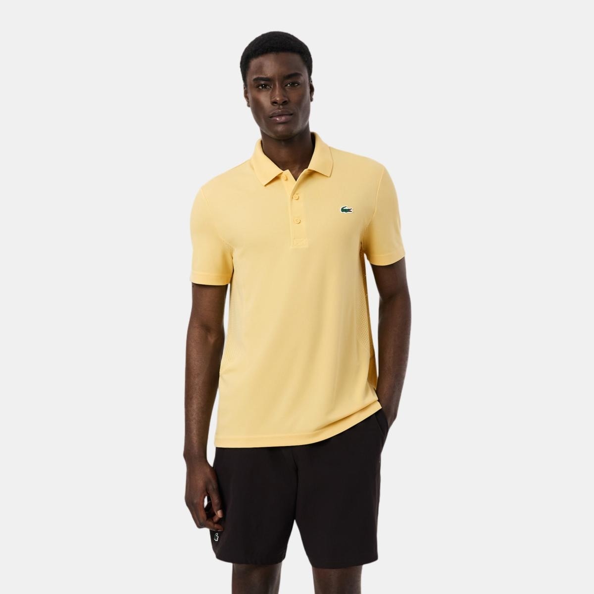 Lacoste - Polo de hombre tennis x novak djokovic de manga corta. - Image 1