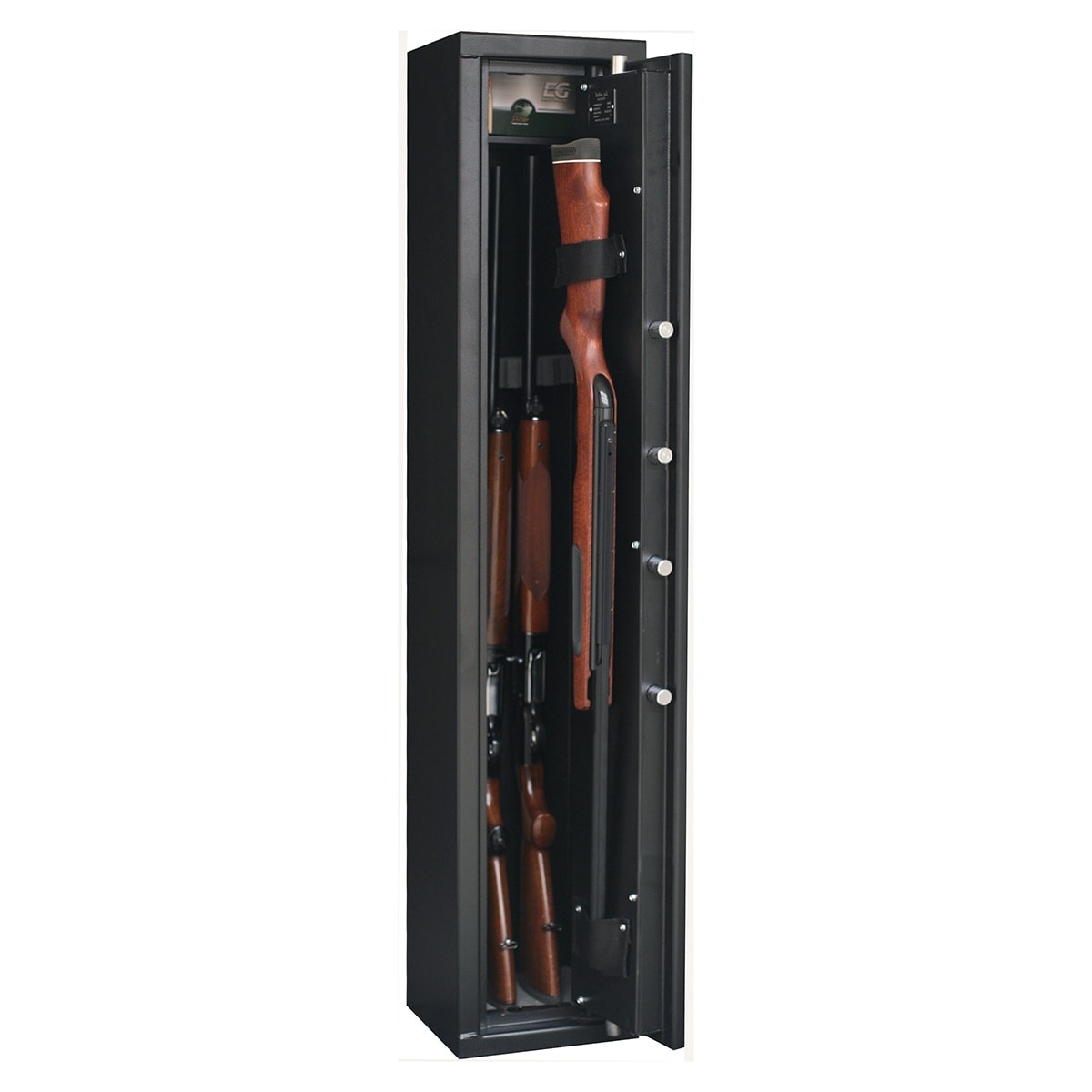 INFAC - Armero para 4 armas largas en GR 1 (3 armas dentro con visor más una 1 en la puerta sin visor). - Image 1