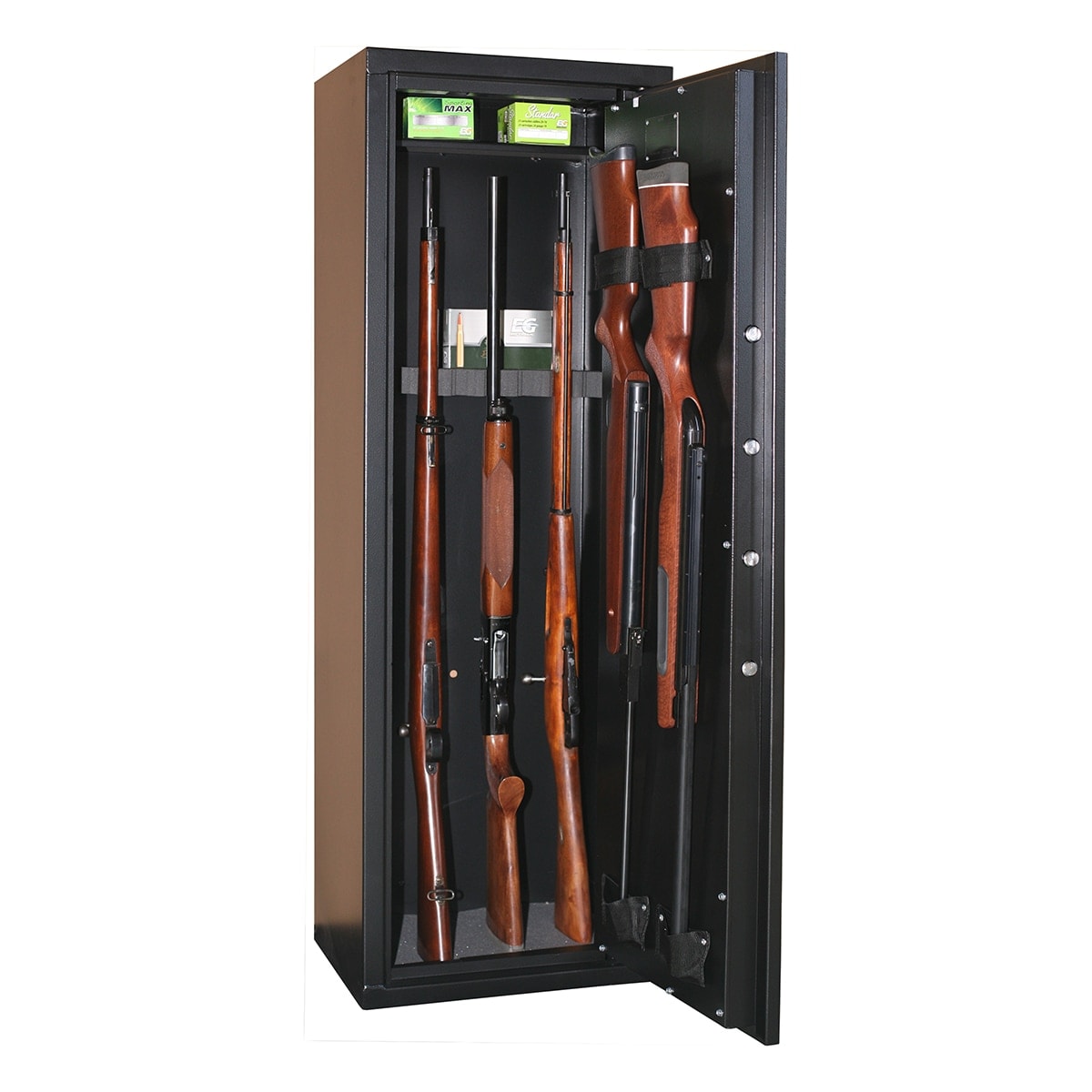 INFAC - Armero para 8 armas largas en GR 1 (6 armas dentro con visor más dos armas en la puerta sin visor). - Image 1