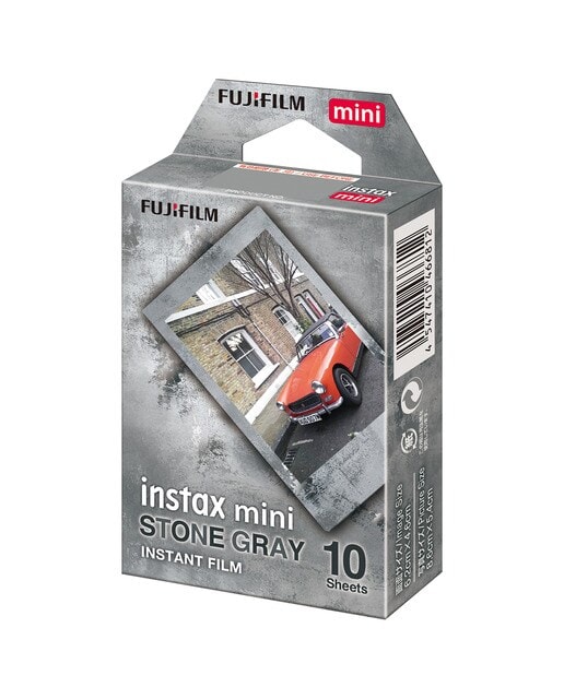 Fujifilm - Película instantanea Fujifilm para Instax Mini Stone Gray - 10 fotos. - Image 1