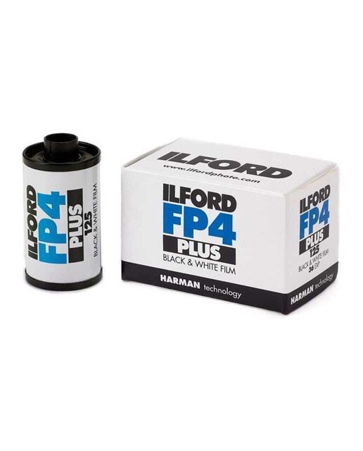 ILFORD - Película fotográfica Ilford FP4 Plus 125, 135-36, Blanco y negro. - Image 1