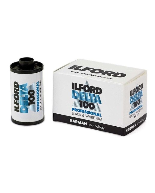 ILFORD - Película fotográfica Ilford Delta 100, 135-36, Blanco y negro. - Image 1