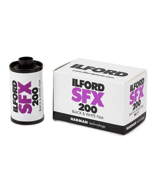 ILFORD - Película fotográfica Ilford SFX 200, 135-36, Blanco y negro. - Image 1