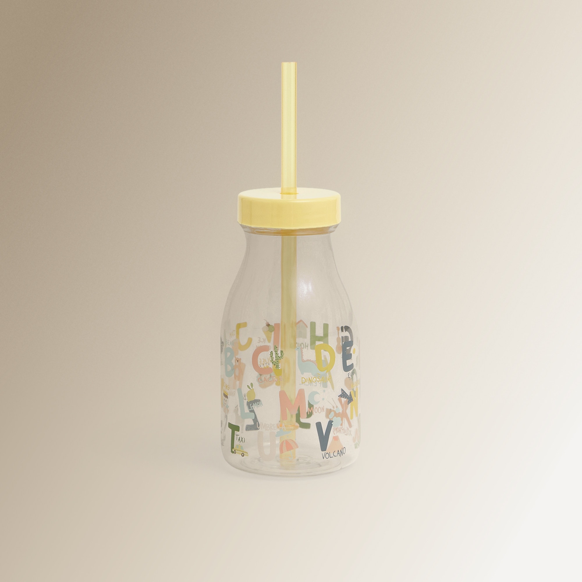El Corte Inglés - Mini Home - Botella con cañita Letras Mini Home - El Corte Inglés. - Image 1