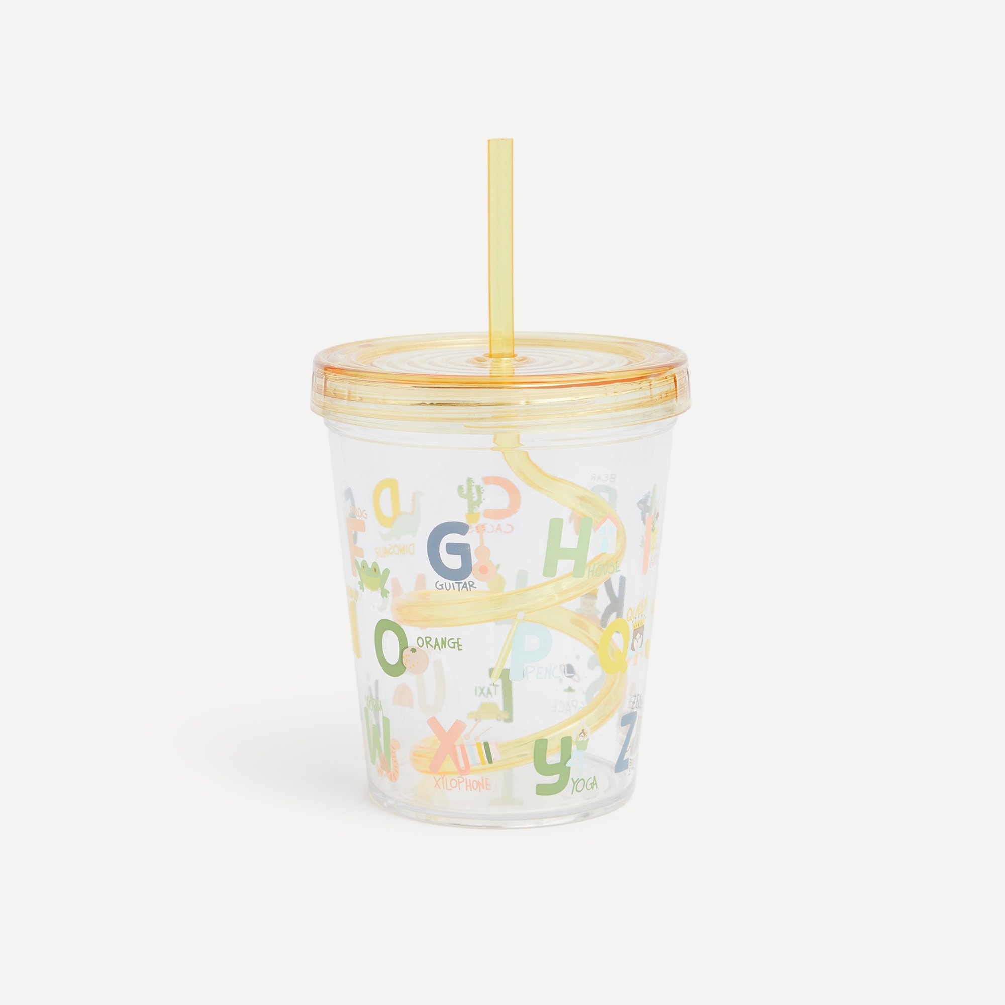 El Corte Inglés - Mini Home - Vaso con cañita Letras Mini Home - El Corte Inglés. - Image 1