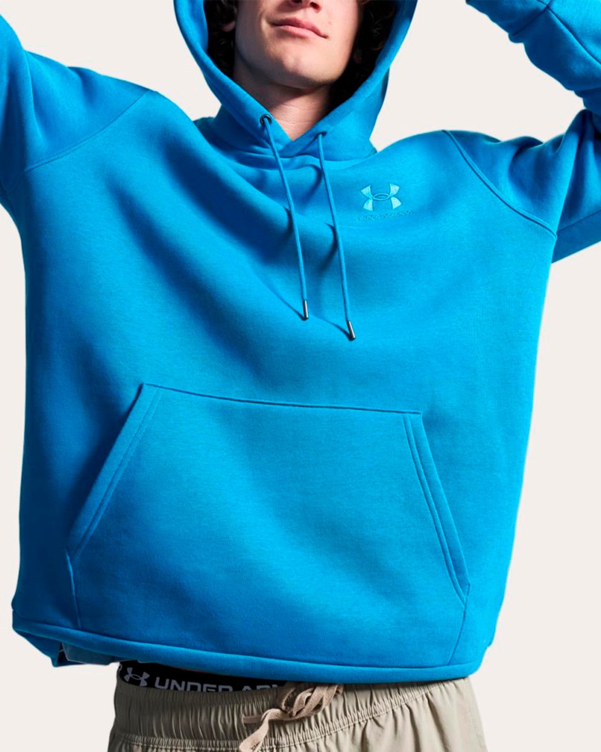 Under Armour - Sudadera de hombre UA Icon Fleece Hoodie Under Armour. - Image 1