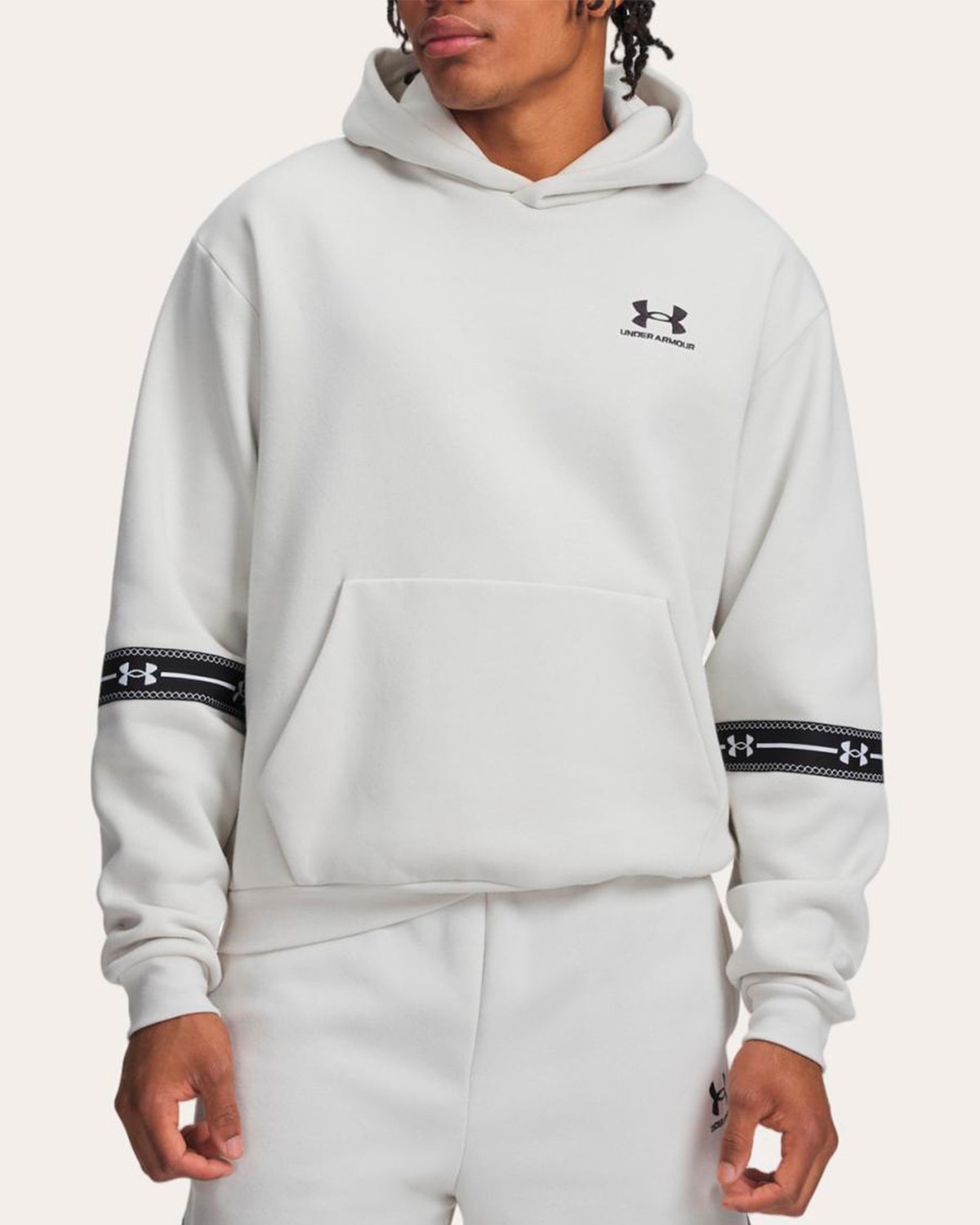 Under Armour - Sudadera de hombre UA Icon Flc Taped Hoodie Under Armour. - Image 1