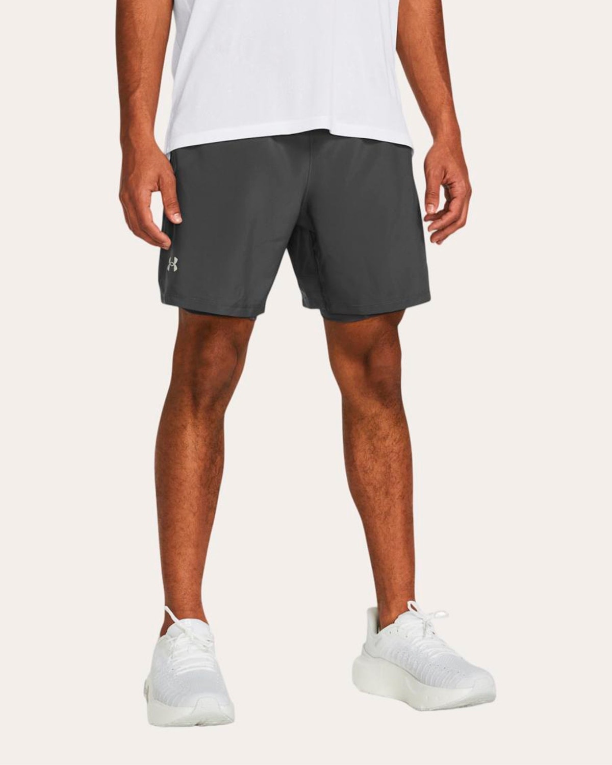 Under Armour - Pantalón corto de hombre UA Launch 7'' 2-in-1 Shorts Under Armour. - Image 1