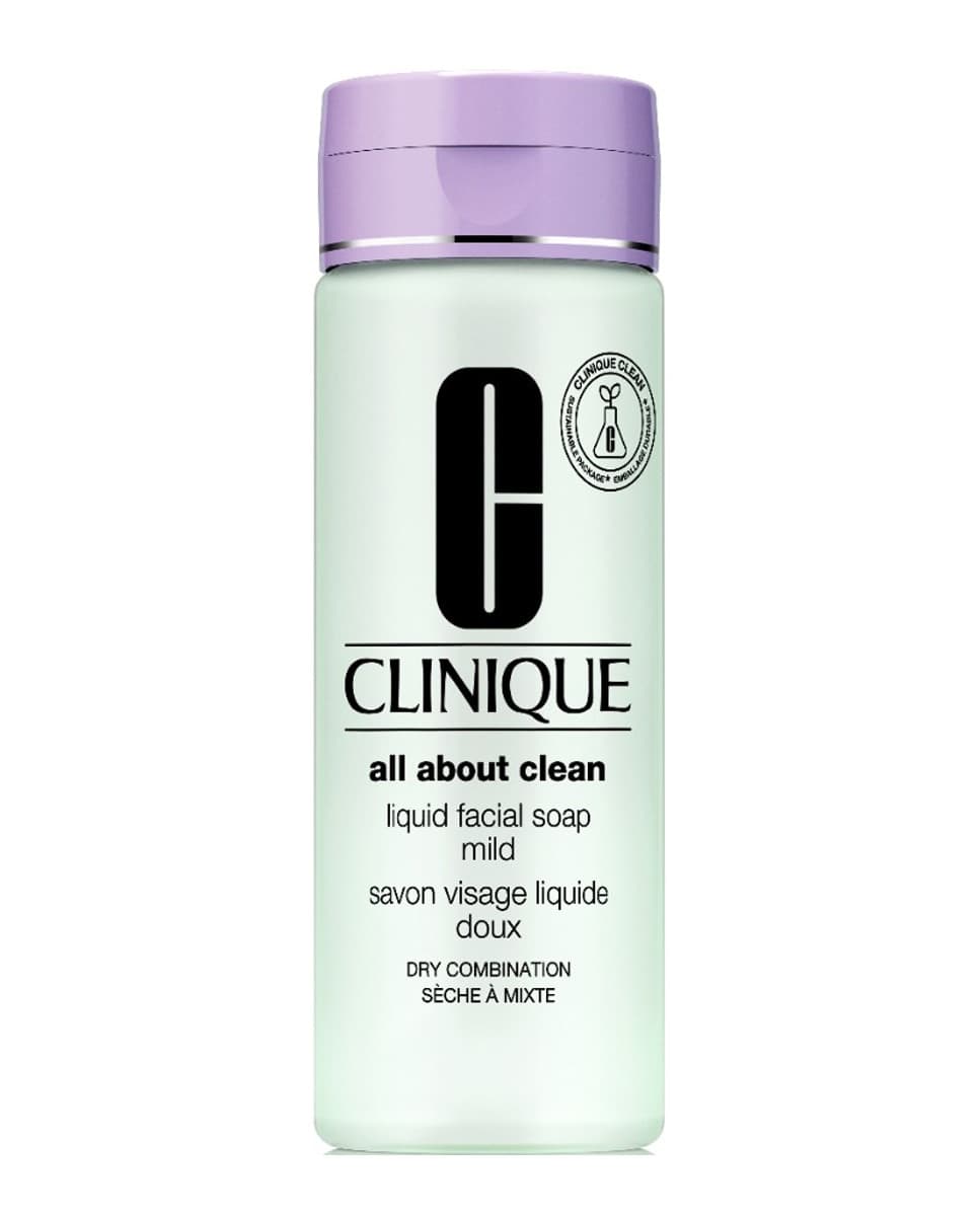 Clinique - Jabón Facial All About Clean 400 ml para pieles secas y mixtas Clinique.