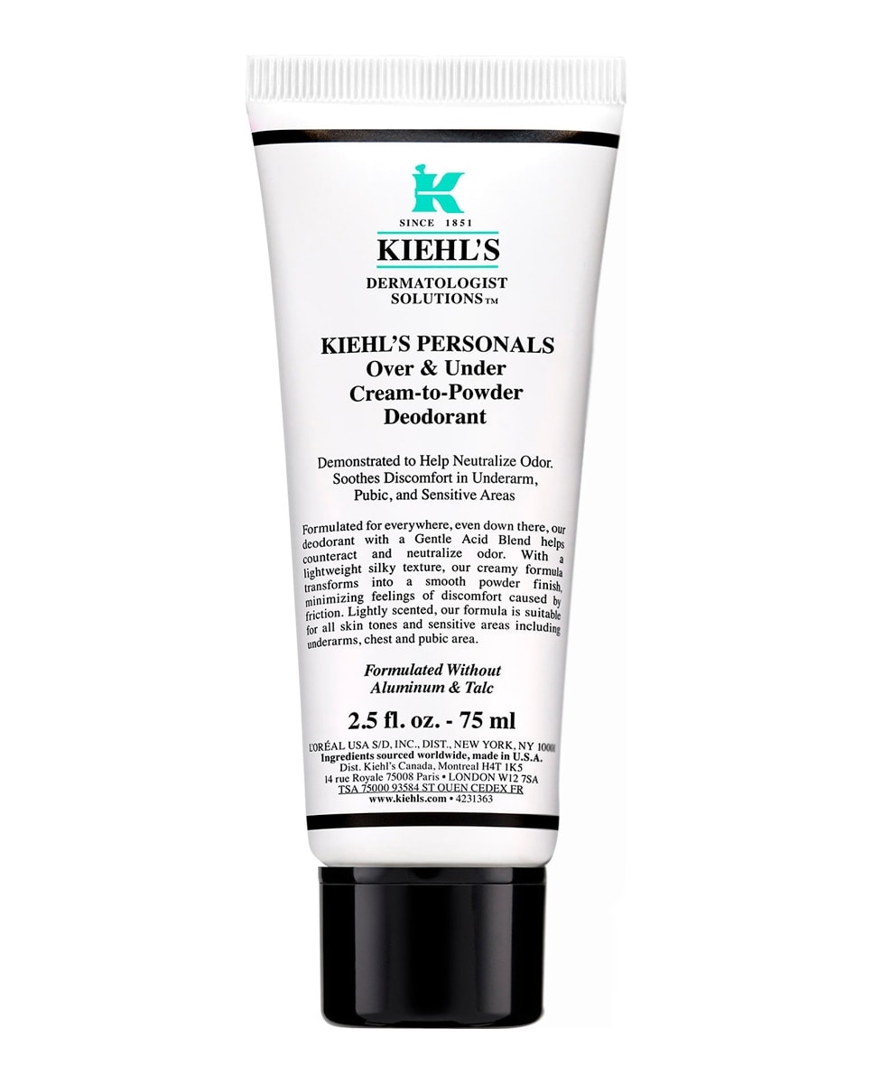 Kiehl's - Desodorante Zonas Íntimas Personals Over & Under Cream-to-Powder 75 ml Kiehl's. - Image 1