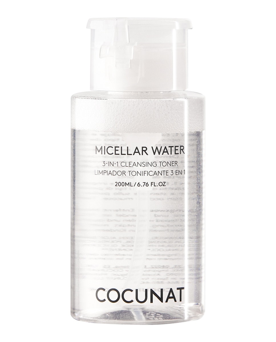 Cocunat - Agua Micelar Water 3 In 1, 200 ml Cocunat. - Image 1