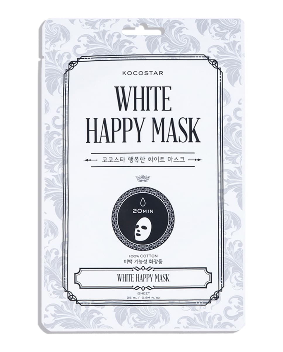 Kocostar - Mascarilla de velo White Happy Mask Kocostar.