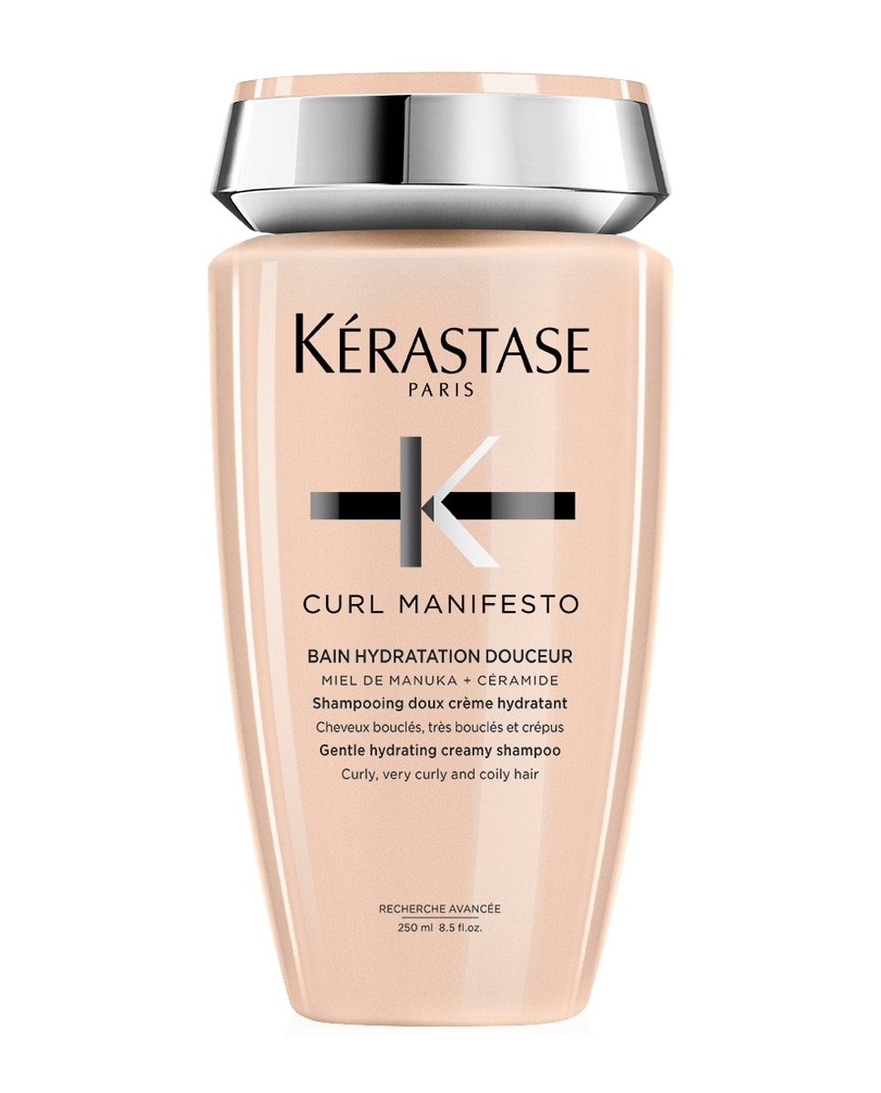 Kérastase - Champú cremoso e hidratante para cabello ondulado, rizado o afro Bain Hydratation Douceur Curl Manifesto 250 ml Kérastase. - Image 1