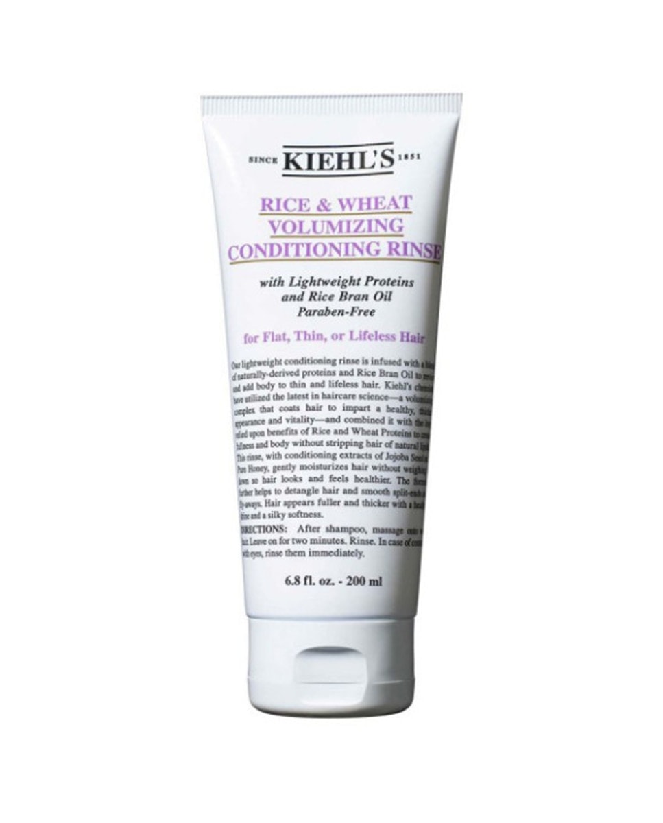 Kiehl's - Acondicionador cabello fino Rice & Wheat Volumizing Conditioning Rinse 200 ml Kiehl´s. - Image 1
