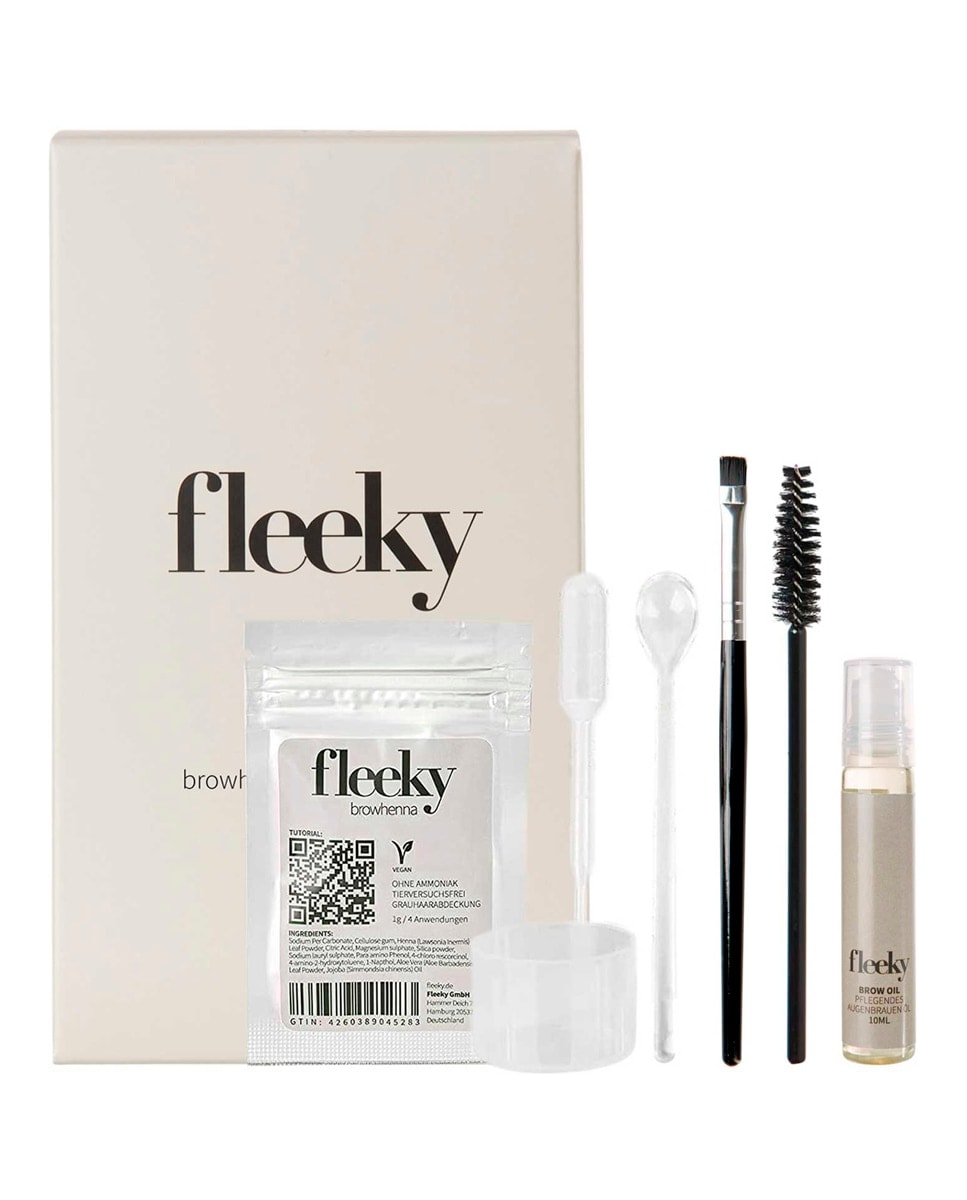 Fleeky - Kit de Henna para Cejas Teñidas y Definidas Brows Fleeky. - Image 1